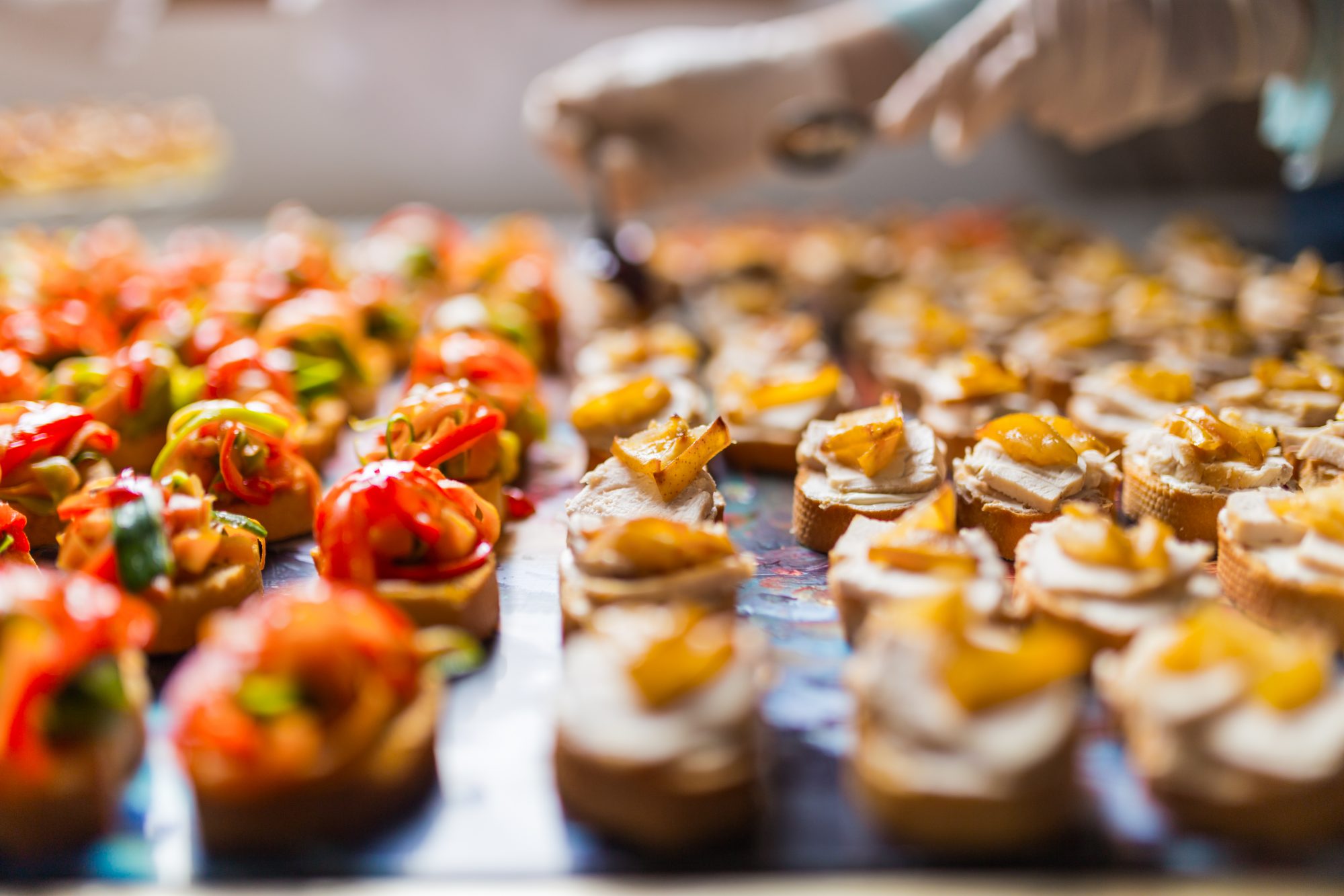 Delicious,Canapes,Events, weddings, parties