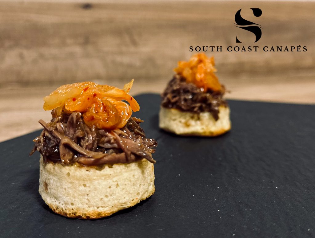 Beef short rib crumpet