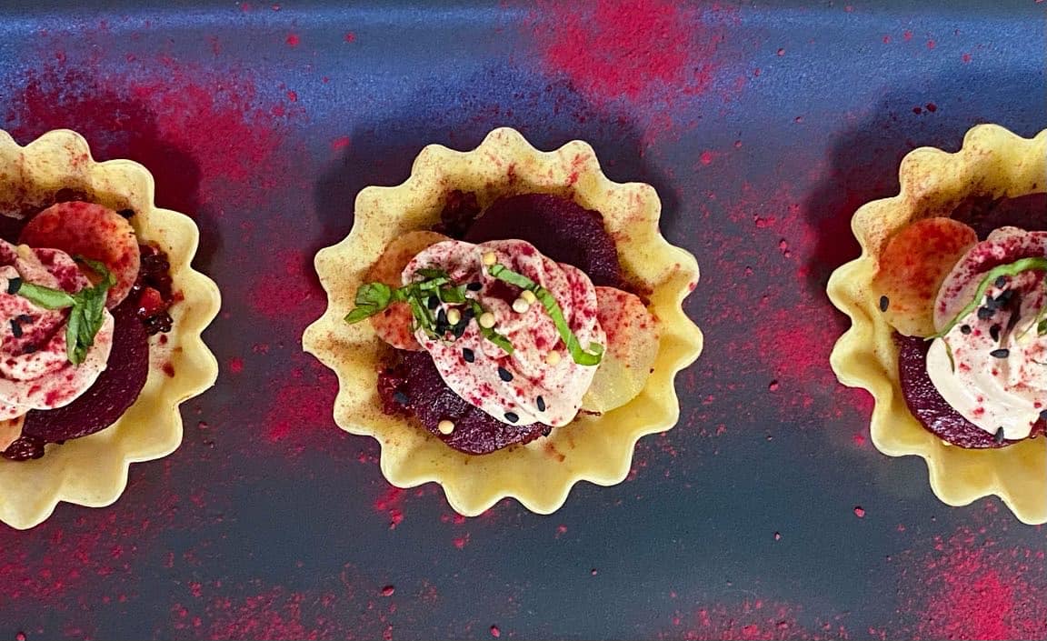 Foie royale canape
