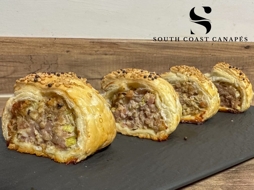 Old spot pork sausage roll
